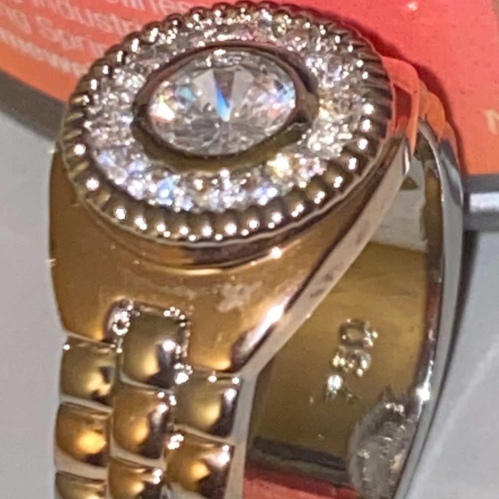 Designer watch ring